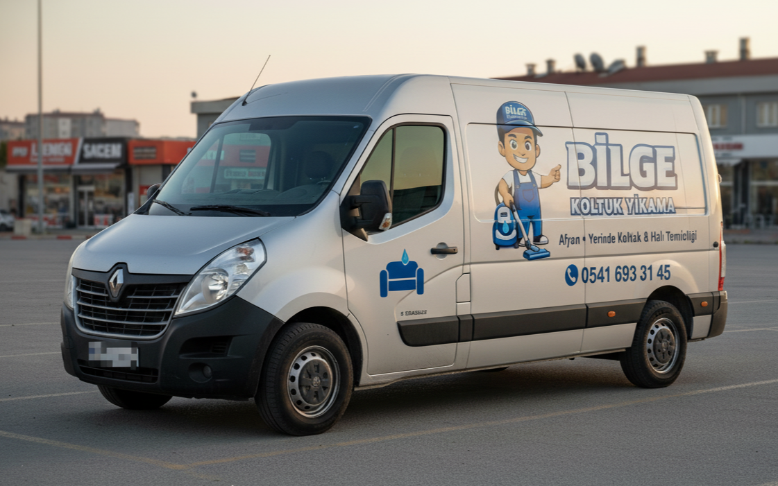 Bilge Koltuk Yıkama servis aracı — Renault Master kaplama